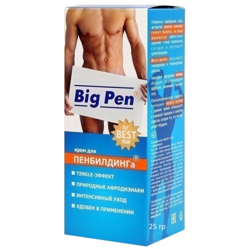 Крем для пенбилдинга Биоритм Big Pen 25 гр Крем для пенбилдинга Биоритм Big Pen 25 гр