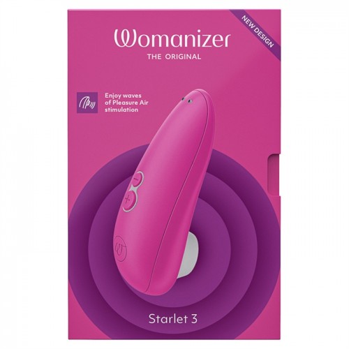 Компактный бесконтактный стимулятор клитора Womanizer Starlet 3 Pink Компактный бесконтактный стимулятор клитора Womanizer Starlet 3 Pink