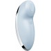 Клиторальный вибростимулятор с пульсацией Satisfyer Tap And Climax 2 голубой