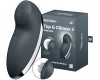 Клиторальный вибростимулятор с пульсацией Satisfyer Tap And Climax 2 серый