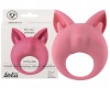 Перезаряжаемое кольцо для клиторальной стимуляции Mimi Animals Kitten Kiki Pink