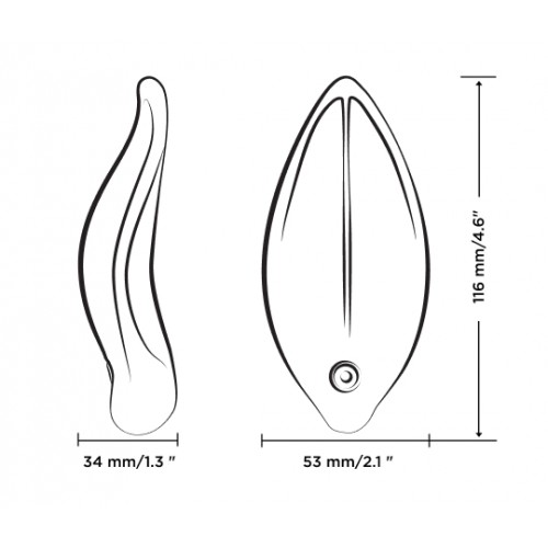 Клиторальный вибростимулятор в трусики Romp Wave Клиторальный вибростимулятор в трусики Romp Wave