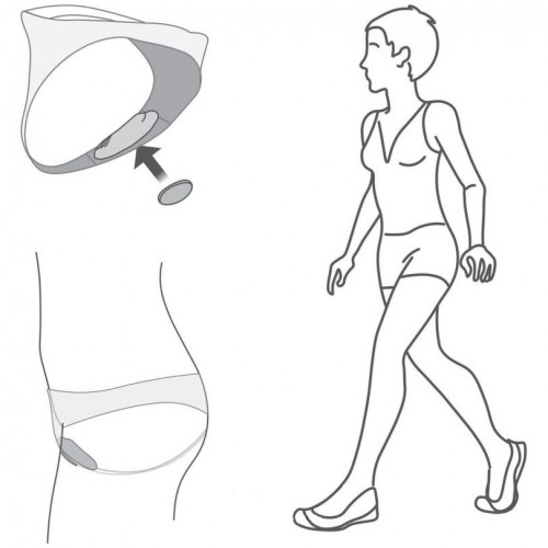 Смарт-вибростимулятор клитора We-Vibe Moxie черный Смарт-вибростимулятор клитора We-Vibe Moxie черный