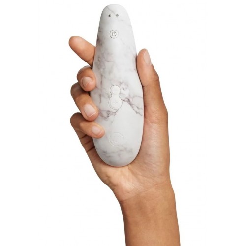 Бесконтактный стимулятор клитора Womanizer Marilyn Monroe White Marble Бесконтактный стимулятор клитора Womanizer Marilyn Monroe White Marble