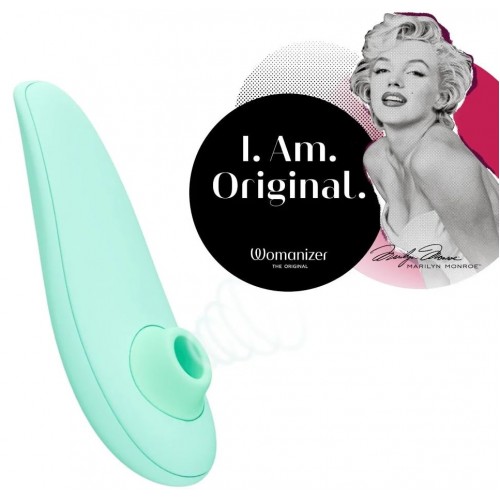 Бесконтактный стимулятор клитора Womanizer Marilyn Monroe Mint Бесконтактный стимулятор клитора Womanizer Marilyn Monroe Mint