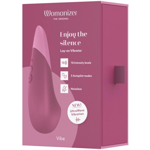 Клиторальный вибратор Womanizer Vibe темно-розовый Клиторальный вибратор Womanizer Vibe темно-розовый