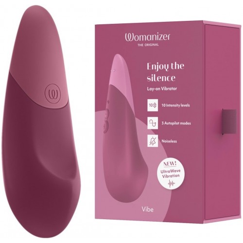 Клиторальный вибратор Womanizer Vibe темно-розовый Клиторальный вибратор Womanizer Vibe темно-розовый