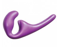 Безремневой анальный страпон Natural Seduction фиолетовый