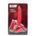 Двойной страпон красного цвета на трусиках Black and Red by Toyfa 15 см и 9 см