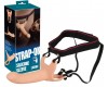 Реалистичный фаллопротез на ремнях Strap-On +6 см к длине