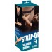 Реалистичный фаллопротез на ремнях Strap-On +6 см к длине