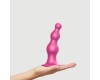 Фаллоимитатор Strap-On-Me Dildo Beads L розовый 16 см