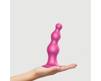 Фаллоимитатор Strap-On-Me Dildo Beads L розовый 16 см