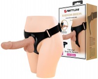 Реалистичный страпон на трусиках Pretty Love Harness Briefs Jerry 22 см