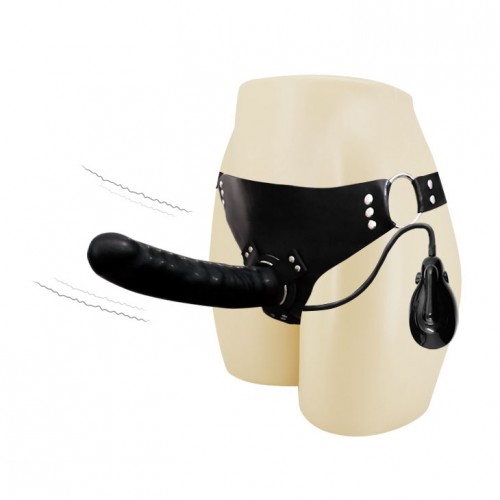 Страпон на трусиках с вибрацией Inflating Baron From German Страпон на трусиках с вибрацией Inflating Baron From German