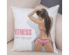 Наволочка на подушку Fitness Girl