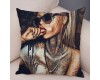 Наволочка на подушку Tattoo Girl