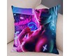 Наволочка на подушку Neon Girl