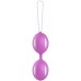Вагинальные шарики со смещенным центром тяжести Sex Fan Toy бело-розовые