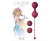 Набор вагинальных шариков Love Story Diva Wine Red