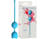 Голубые вагинальные шарики Emotions Turquoise
