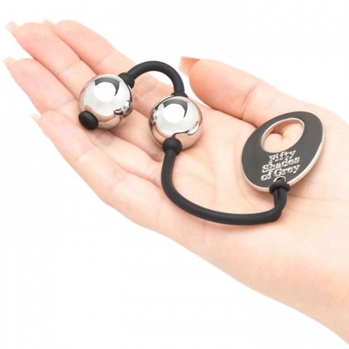 Металлические вагинальные шарики Shades of Grey Inner Goddess Mini Металлические вагинальные шарики Shades of Grey Inner Goddess Mini