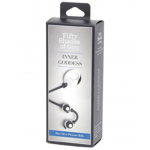 Металлические вагинальные шарики Shades of Grey Inner Goddess Mini Металлические вагинальные шарики Shades of Grey Inner Goddess Mini