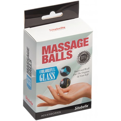 Стеклянные вагинальные шарики Sitabella Massage Balls Colorfil Glass Стеклянные вагинальные шарики Sitabella Massage Balls Colorfil Glass