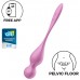 Вагинальные смарт-шарики с вибрацией Satisfyer Love Birds 1 розовые