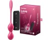 Вагинальные смарт-шарики с вибрацией Satisfyer Love Birds 2 красные