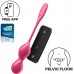 Вагинальные смарт-шарики с вибрацией Satisfyer Love Birds 2 красные