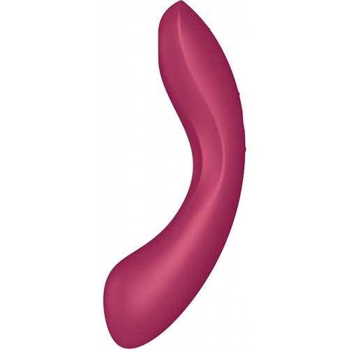 Вакуумный стимулятор клитора с вибрирующей ручкой Satisfyer Curvy Trinity 1 розовый Вакуумный стимулятор клитора с вибрирующей ручкой Satisfyer Curvy Trinity 1 розовый