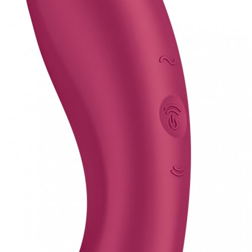 Вакуумный стимулятор клитора с вибрирующей ручкой Satisfyer Curvy Trinity 1 розовый Вакуумный стимулятор клитора с вибрирующей ручкой Satisfyer Curvy Trinity 1 розовый