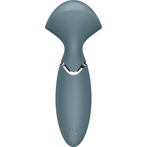 Перезаряжаемый мини-массажер с вибрацией Satisfyer Mini Wand-er серый Перезаряжаемый мини-массажер с вибрацией Satisfyer Mini Wand-er серый