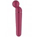 Перезаряжаемый вибромассажер с плавающей головкой Satisfyer Planet Wand-er Rose Перезаряжаемый вибромассажер с плавающей головкой Satisfyer Planet Wand-er Rose