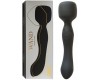 Двусторонний вибромассажер с подогревом Heating Wand Black