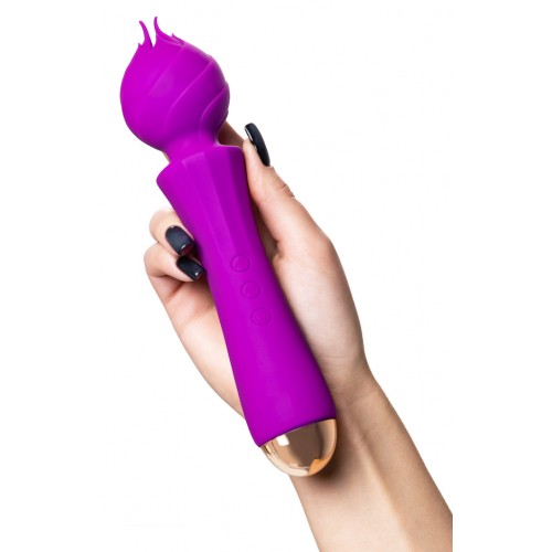 Вибратор-массажер c лепестками Flovetta by Toyfa Hyacinth Вибратор-массажер c лепестками Flovetta by Toyfa Hyacinth