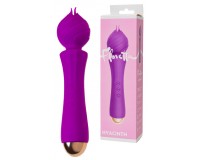  Вибратор-массажер c лепестками Flovetta by Toyfa Hyacinth