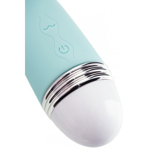 Вибратор с клиторальным стимулятором Flovetta Iris голубой Вибратор с клиторальным стимулятором Flovetta Iris голубой