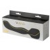 Двусторонний вибромассажер с подогревом Heating Wand Black