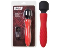 Двусторонний интимный вибромассажер Black and Red by Toyfa красный