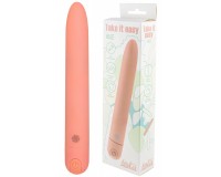 Перезаряжаемый вибратор Take It Easy Haze Peach