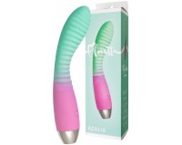 Вибратор с изогнутой рельефной головкой Flovetta Azalia