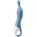 Универсальный вибратор с точечным стимулятором Satisfyer A-Mazing 1 голубой
