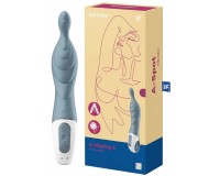 Универсальный вибратор с точечным стимулятором Satisfyer A-Mazing 2 серый