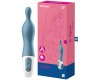 Универсальный вибратор с точечным стимулятором Satisfyer A-Mazing 1 голубой