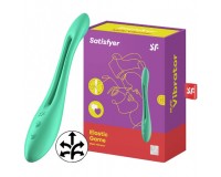 Многофункциональный вибратор для пар с гибкой основой Satisfyer Elastic Game Light Green