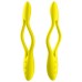 Многофункциональный вибратор для пар с гибкой основой Satisfyer Elastic Game Yellow