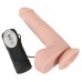 Реалистичный фаллос с ротацией Medical Silicone 20 см