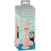 Реалистичный вибратор с поступательными движениями Medical Silicone Thrusting Vibrator 21 см